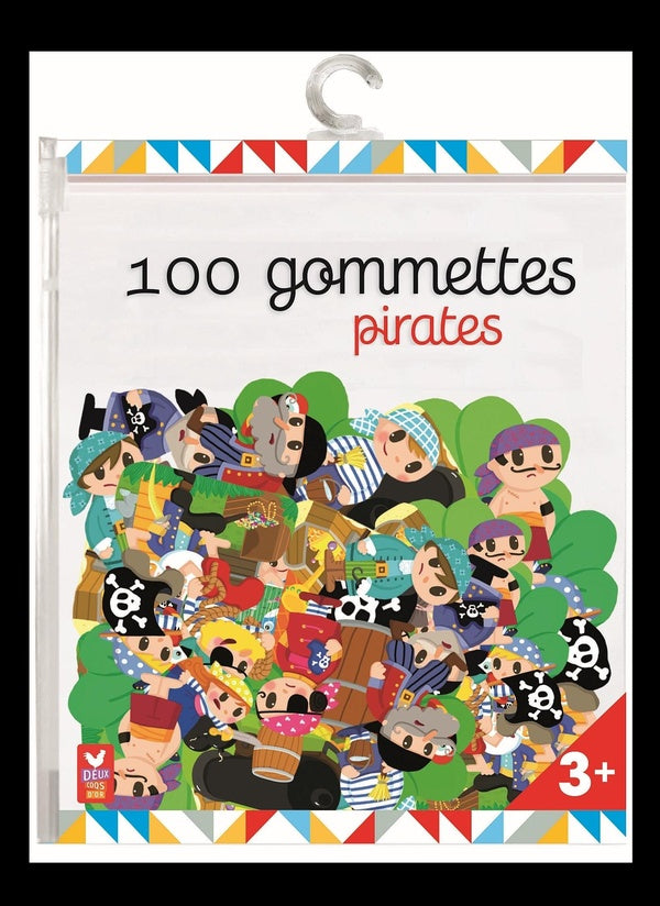 GOMMETTES : 100 petites gommettes ; les pirates