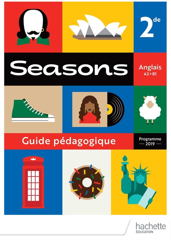 Seasons : 2de ; livre du professeur (édition 2019)