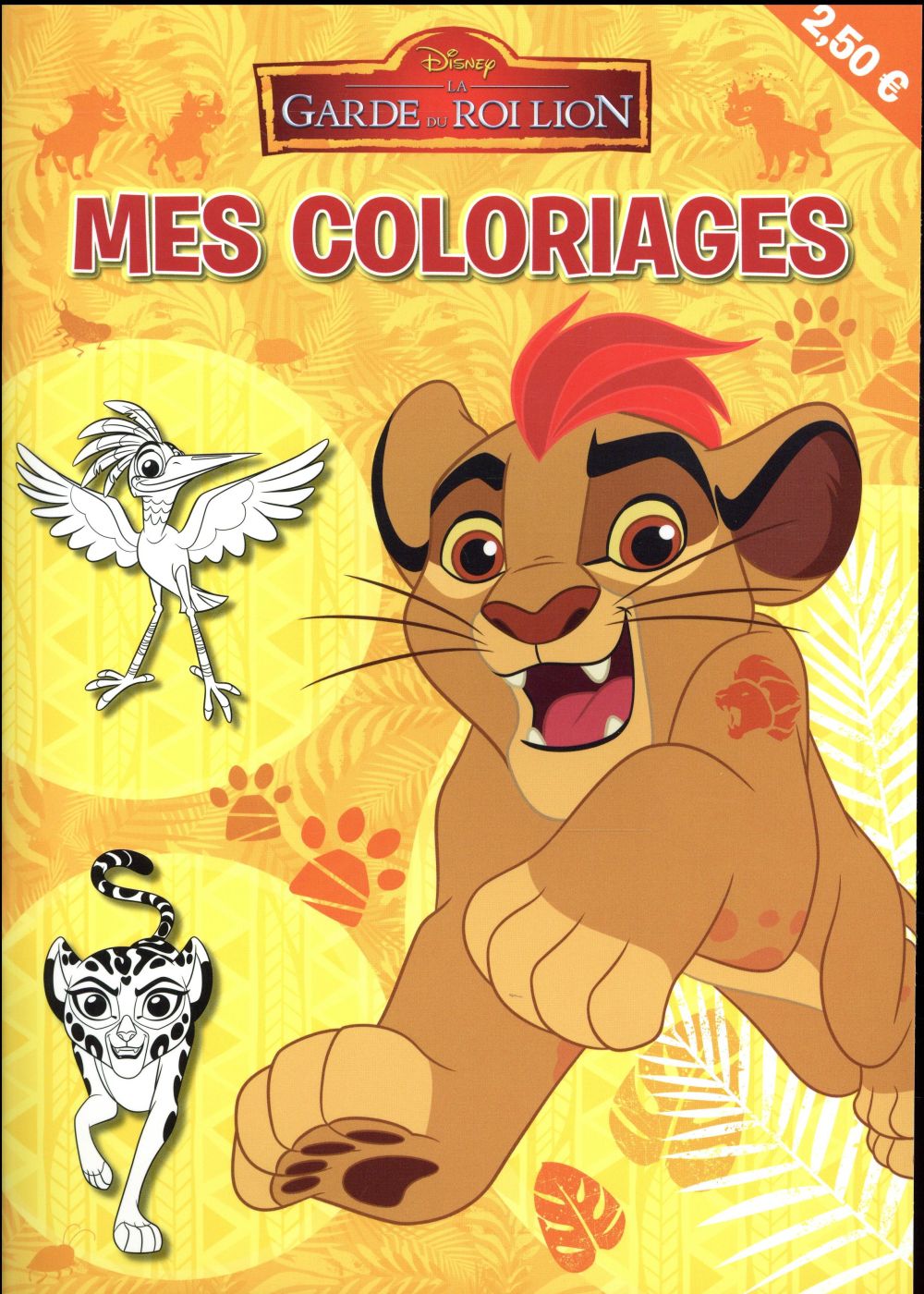 Mes coloriages : la garde du Roi Lion
