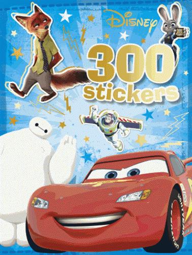 300 stickers : classiques héros et aventures