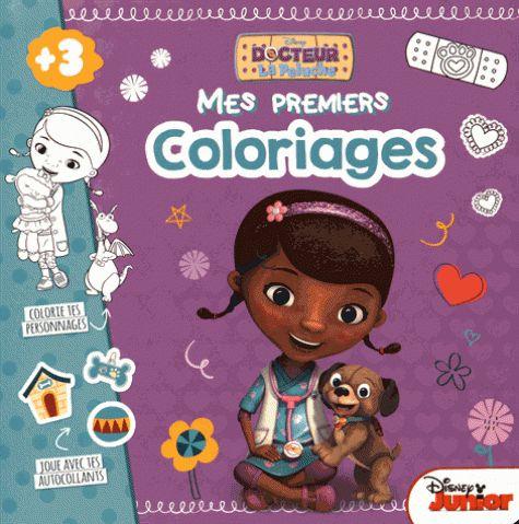 Docteur La Peluche : mes premiers coloriages
