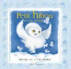 Petit hibou dans la neige