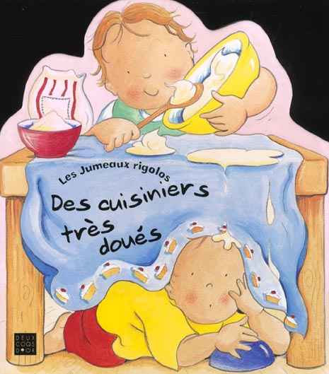 Des cuisiniers tres doues ; les jumeaux rigolos