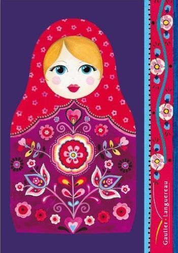 Carnet aimanté matriochka Tome 3