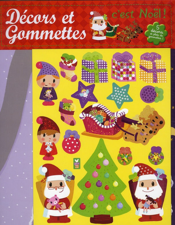 DECORS ET GOMMETTES : c'est Noël !