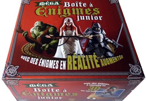 Méga boîte à énigmes junior ; avec des énigmes en réalité augmentée