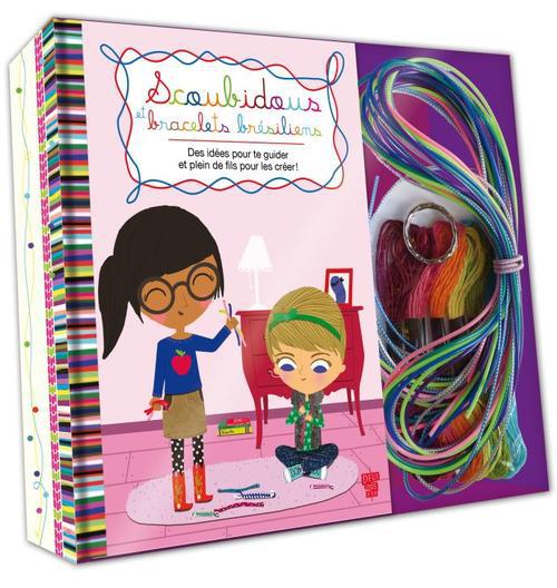 Scoubidous et bracelets brésiliens ; mon petit coffret