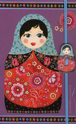Carnet élastique avec bijou matriochka Tome 2