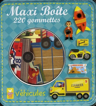 GOMMETTES : véhicules ; maxi-boîte