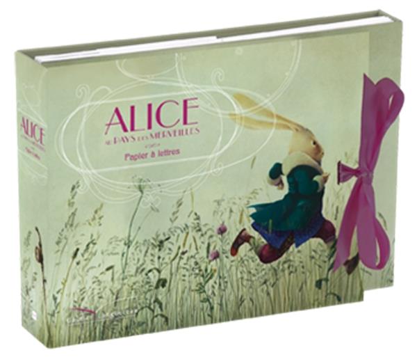 Papier à lettres Alice aux pays des merveilles