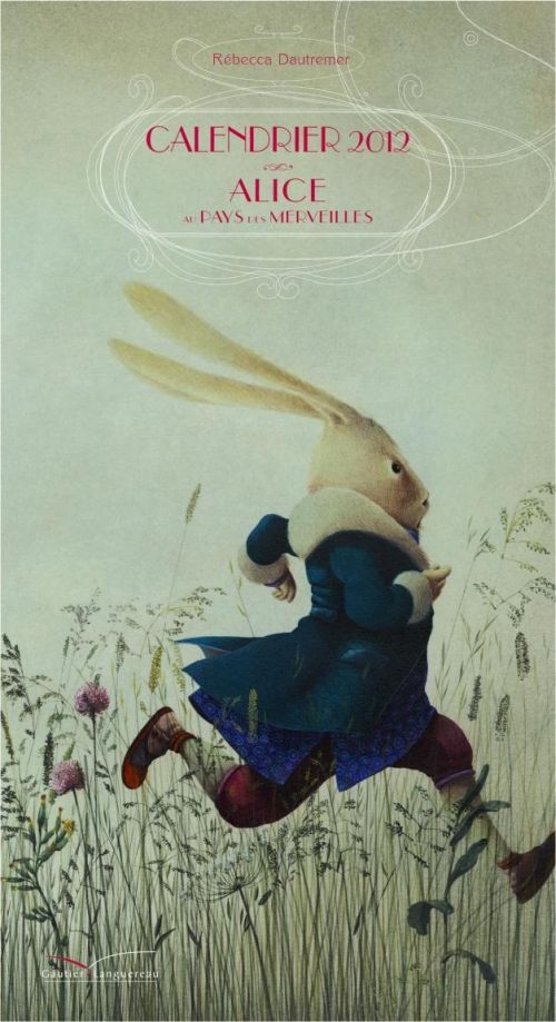Alice au pays des merveilles ; calendrier 2012