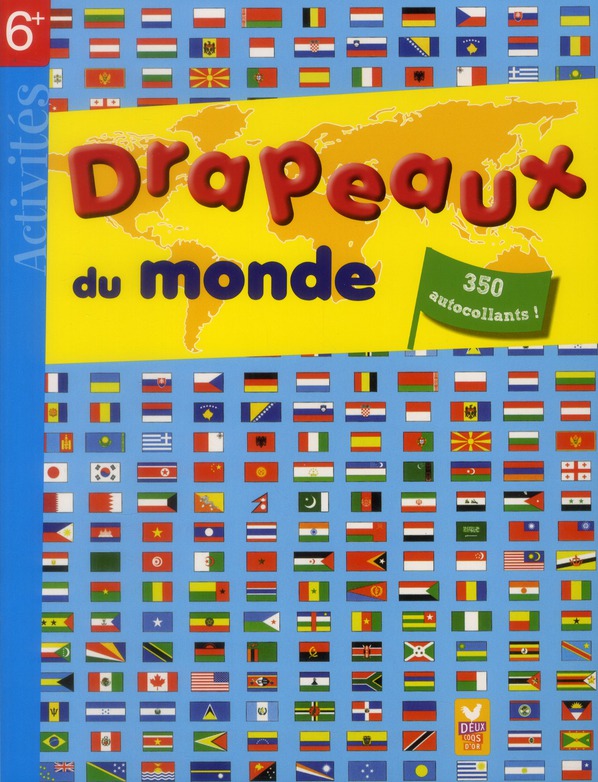 GOMMETTES : drapeaux du monde