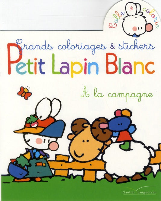 Petit Lapin Blanc : à la campagne