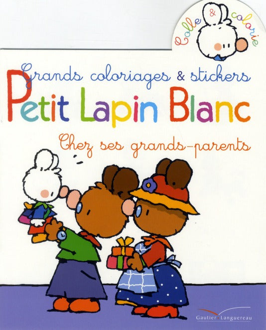 Petit Lapin Blanc : chez ses grands-parents