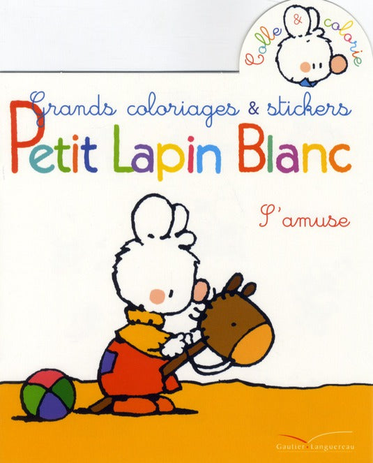 Petit Lapin Blanc : s'amuse