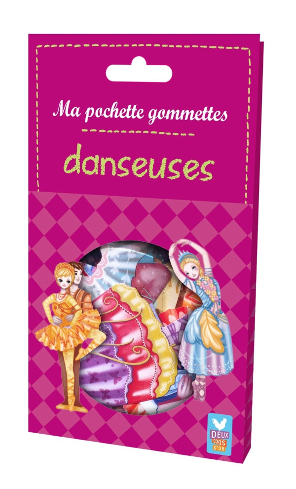 MA POCHETTE GOMMETTES : danseuses