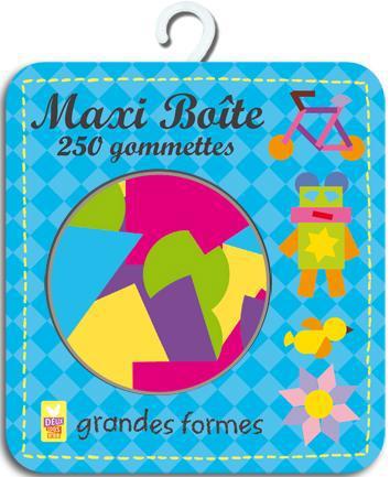 GOMMETTES : grandes formes ; maxi-boîte