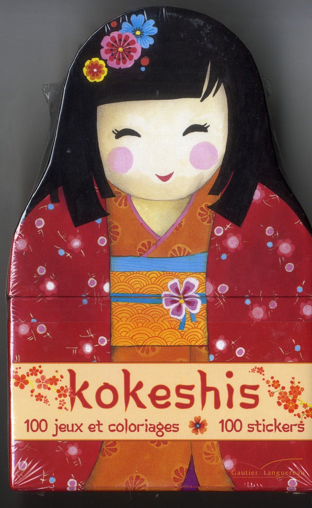 Kokeshis ; mini-boîte