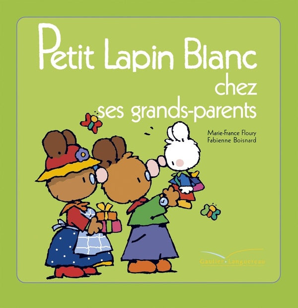 PETIT LAPIN BLANC : Petit Lapin Blanc : chez les grand-parents