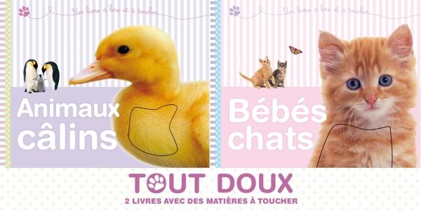 Tout doux ; coffret ; animaux câlins ; bébés chats