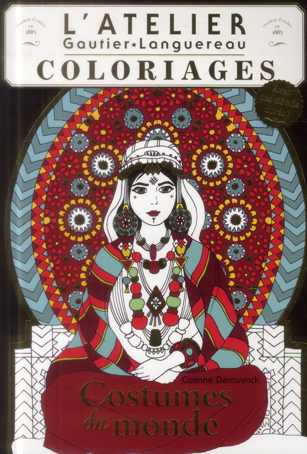 Costumes du monde ; coloriages
