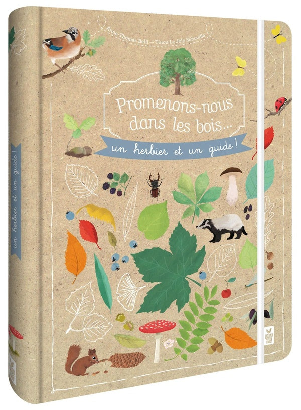 Promenons-nous dans les bois ; un herbier et un guide