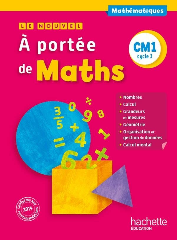 Le nouvel ; à portée de maths ; cm1