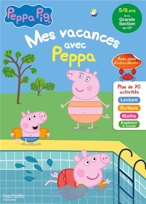 Mes vacances avec Peppa : de la grande section au CP