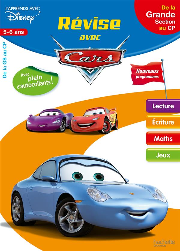 REVISE AVEC CARS : de la grande section au CP
