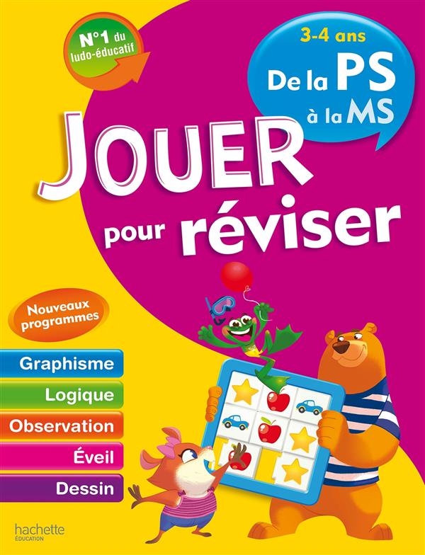 Jouer pour réviser : de la petite à la moyenne section