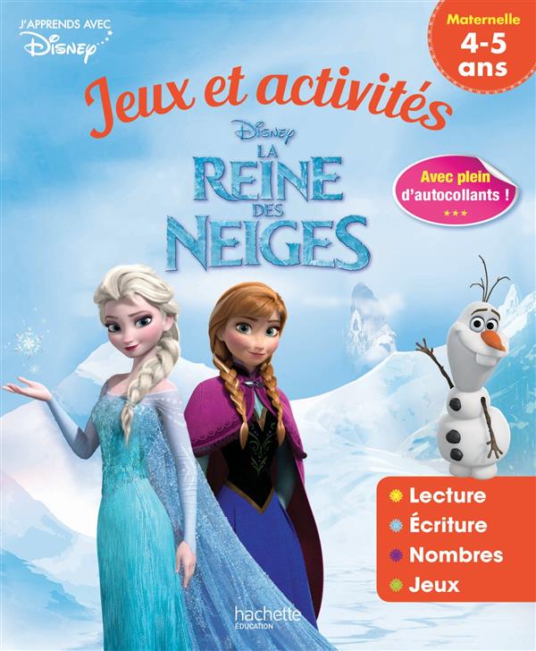 La Reine des Neiges : jeux et activités