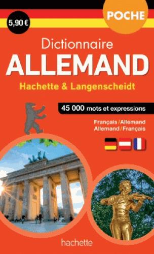 Dictionnaire poche Hachette langenscheidt ; bilingue allemand