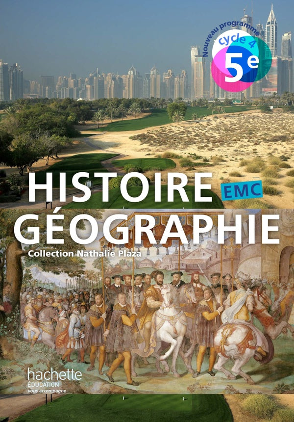 Histoire-géographie-EMC ; cycle 4 / 5ème ; livre de l'élève (édition 2016)
