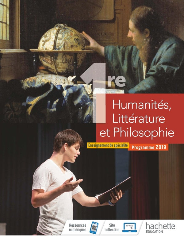 Humanités, littérature et philosophie ; 1ere spécialité ; livre de l'élève (édition 2019)