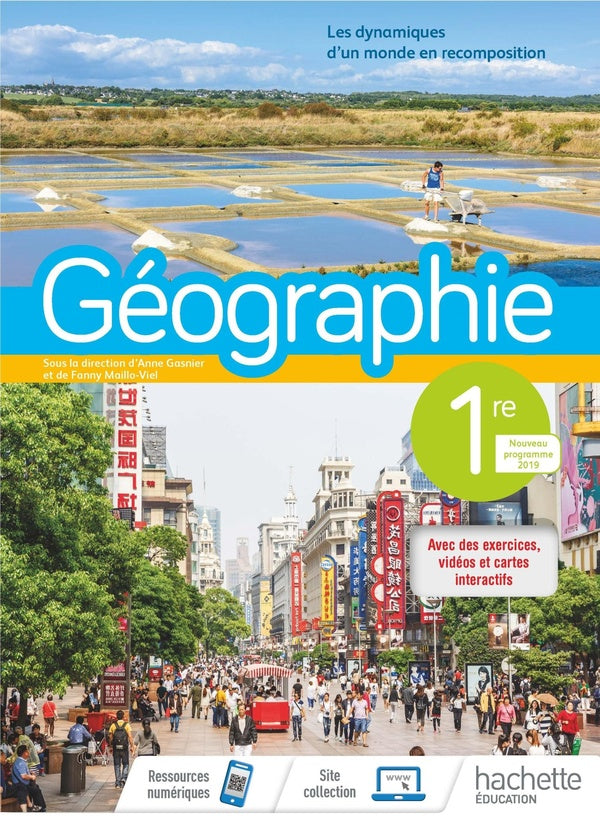 Géographie ; 1re ; livre de l'élève (édition 2019)