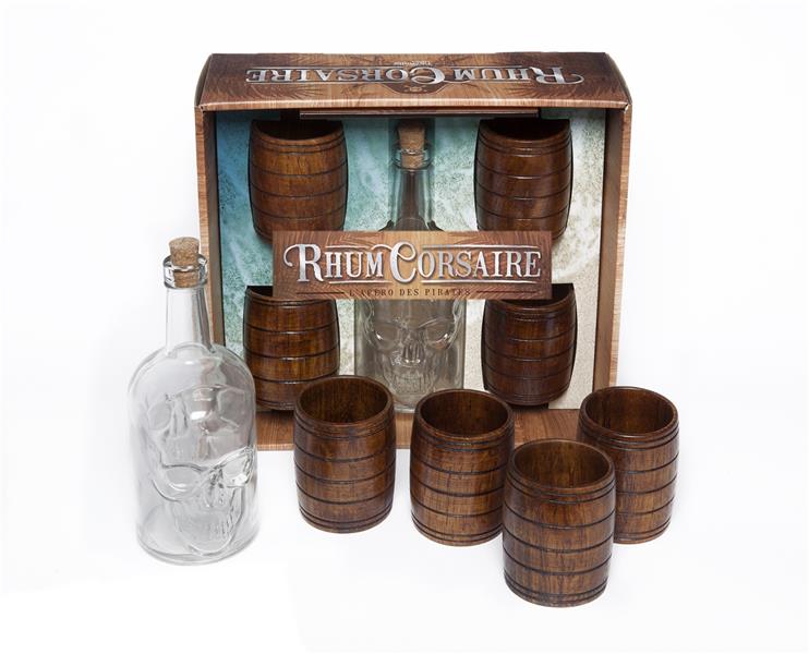 Coffret rhum corsaire