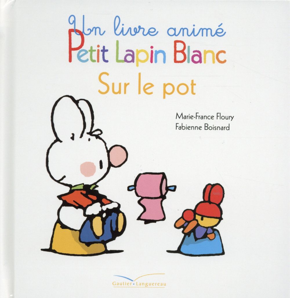 PETIT LAPIN BLANC : sur le pot