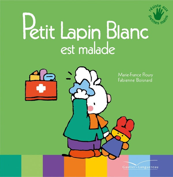 PETIT LAPIN BLANC : petit lapin blanc est malade