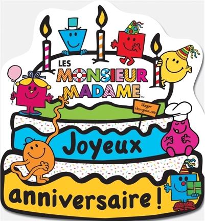 Les Monsieur Madame : joyeux anniversaire