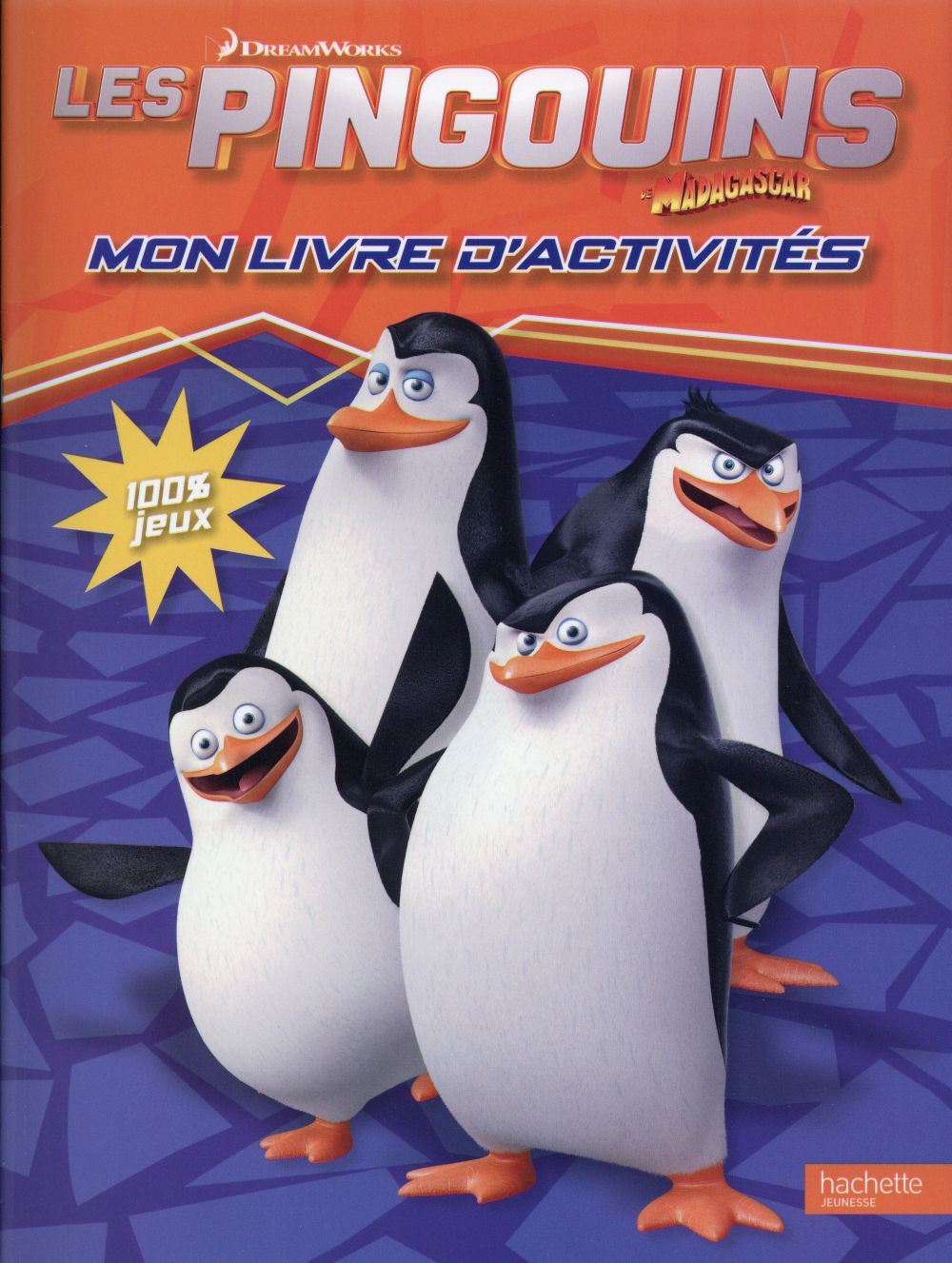Les pingouins de Madagascar ; mon livre d'activités