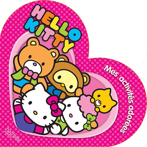 HELLO KITTY : carnet coeur ; mes activités adorées