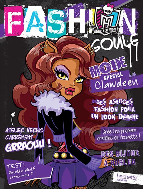 Monster high ; fashion goule Clawdeen + vernis