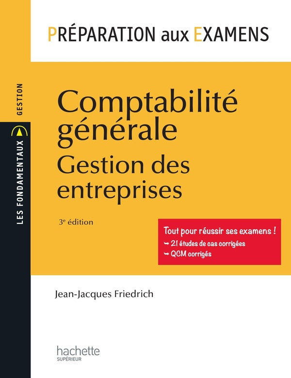 Comptabilité générale ; préparation aux examens