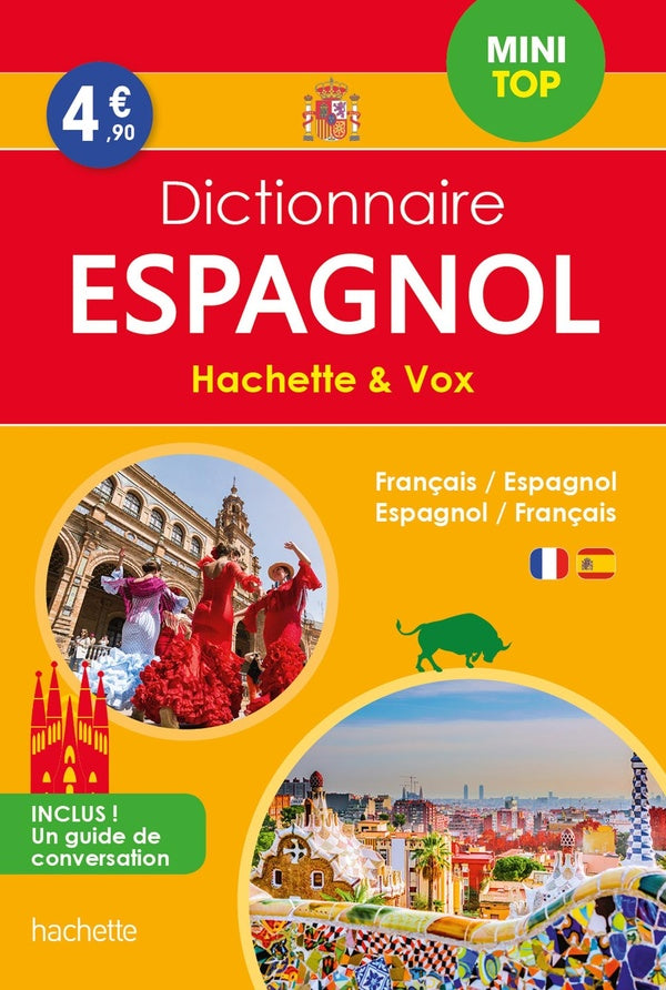 Dictionnaire Hachette & Vox mini top ; français-espagnol / espagnol-français