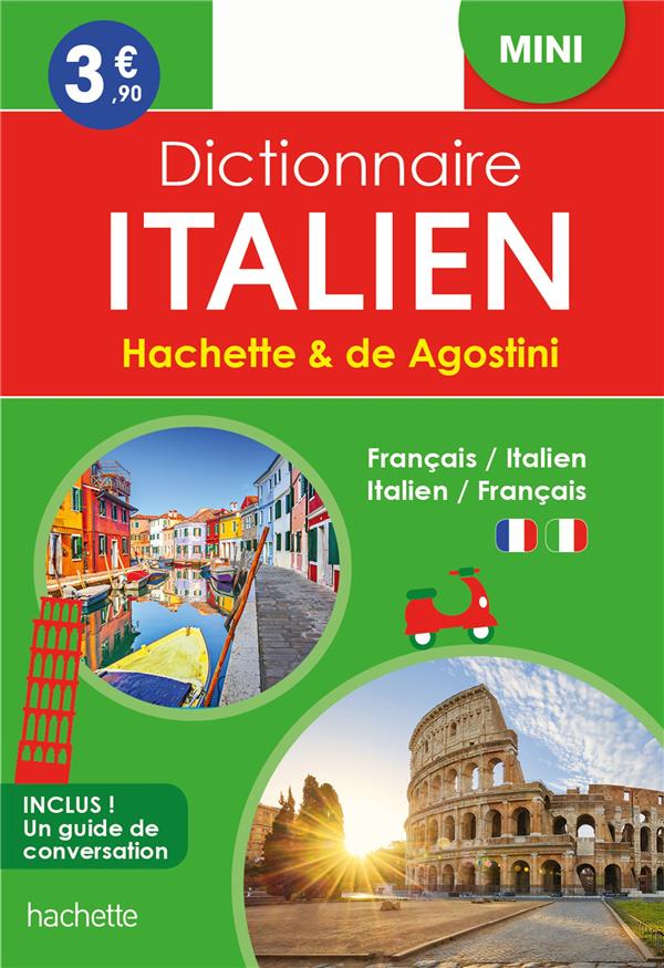 Dictionnaire Hachette & de Agostini mini ; français-italien / italien-français