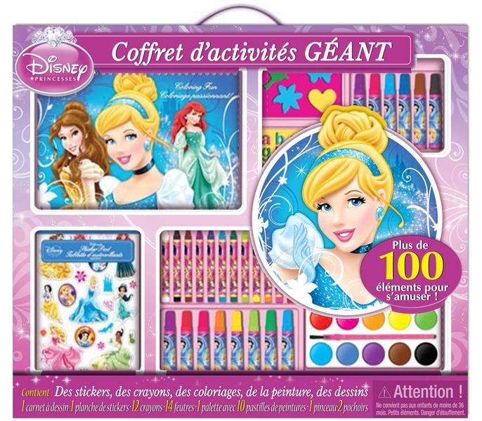 Les princesses ; coffret d'activités géant