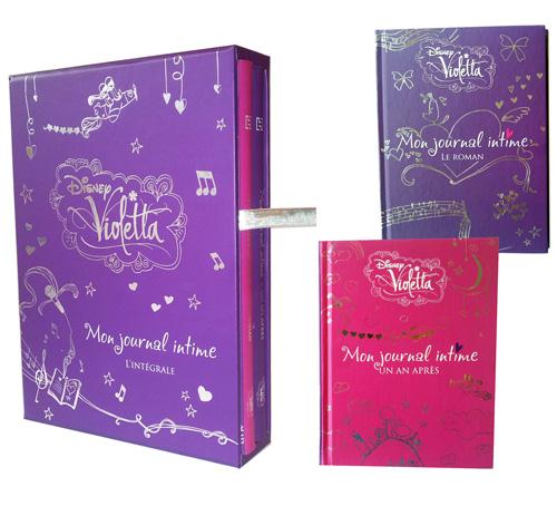 Violetta, mon journal : coffret Tomes 1 et 2