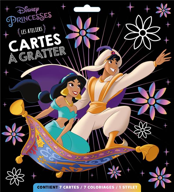 Les ateliers Disney : Disney Princesses : cartes à gratter