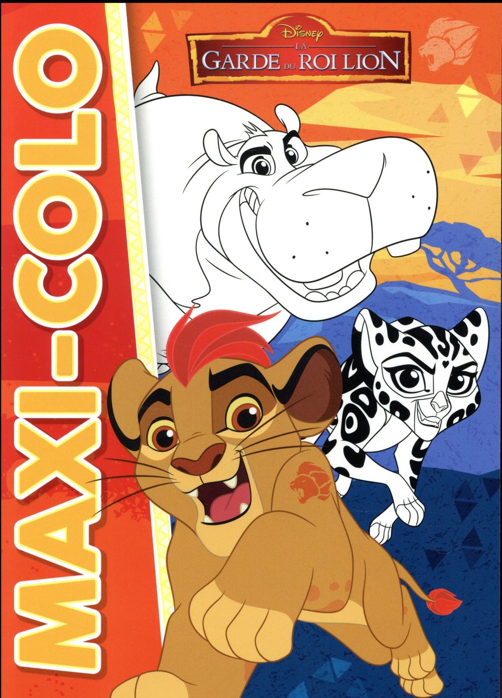 Maxi colo : la garde du Roi Lion