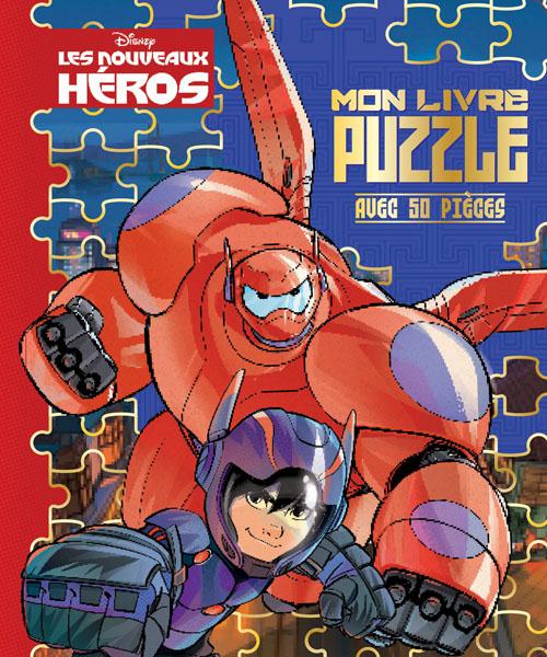 Les nouveaux héros ; mon grand livre puzzle
